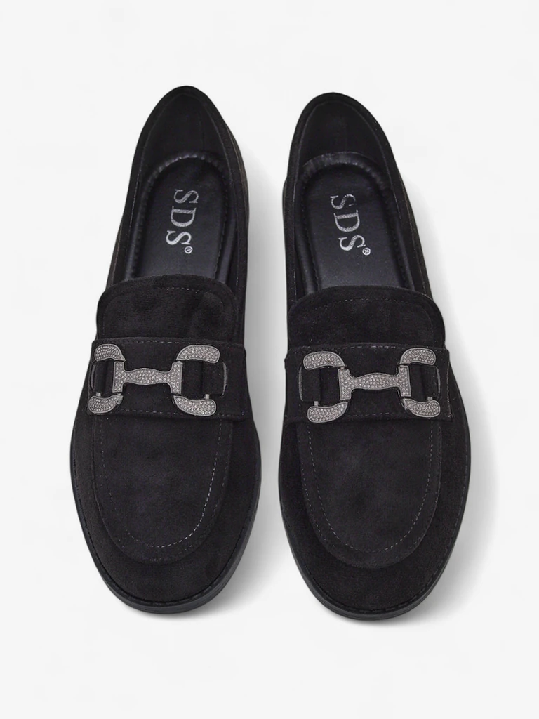 Royalfashion Elegantne ženske čevlje z okrasjem iz cirkonov Zante