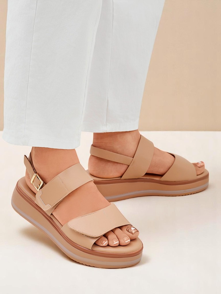 Royalfashion Ženski sandali z debelejšim podplatom Tulipp