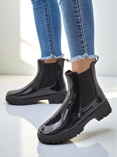 Royalfashion Lakirane ženske gumene čizme EriEri