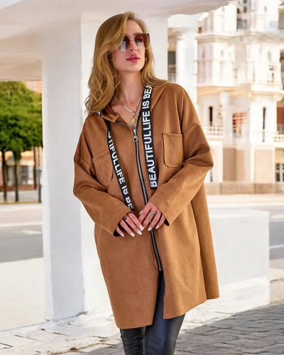 Royalfashion Ženska jakna do kolen