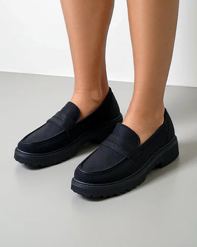 Royalfashion Ženski mokasini iz ekološkega semiša Dunes