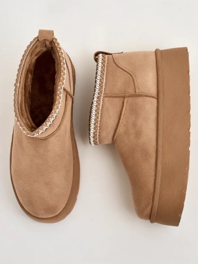 Royalfashion Ženski kratki škornji a'la snežni škornji Xoalla