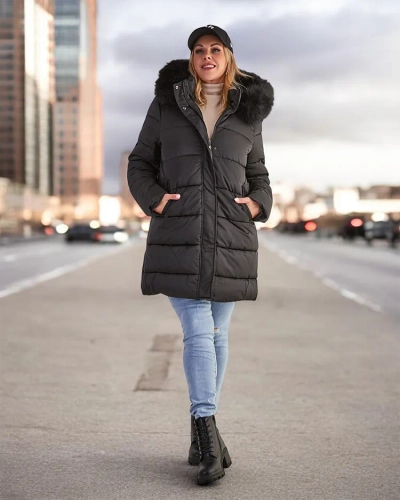 Royalfashion Ženska prešita zimska jakna