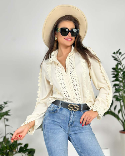 Royalfashion Ženska čipkasta srajca