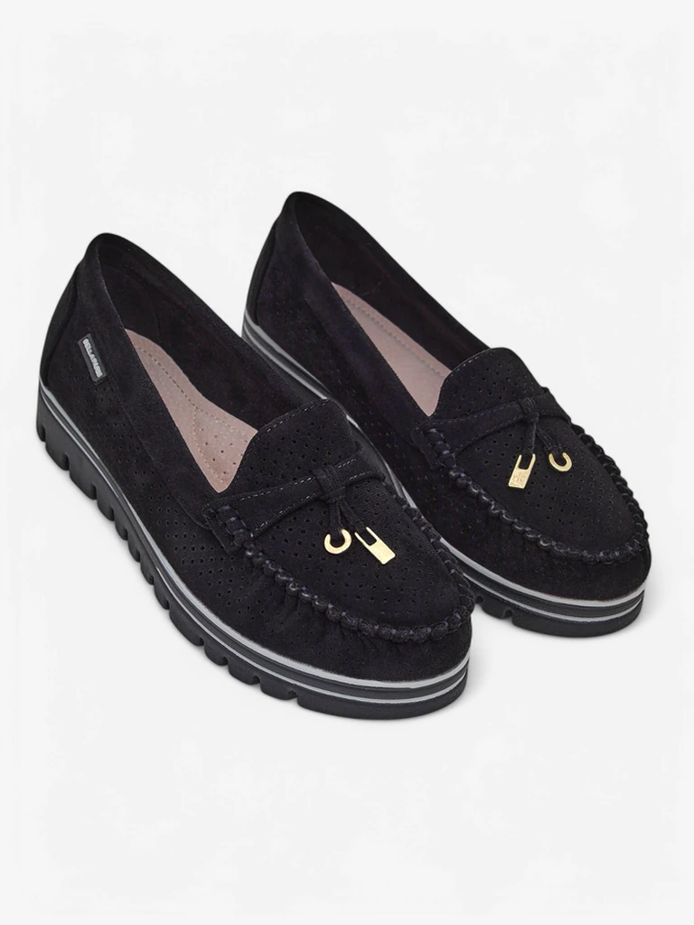 Royalfashion Ženske mokasinke Elissas s vezalkami