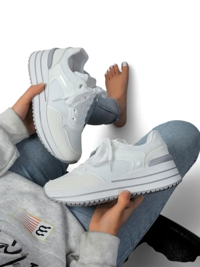 Royalfashion Ženski športni superge na platformi Revided