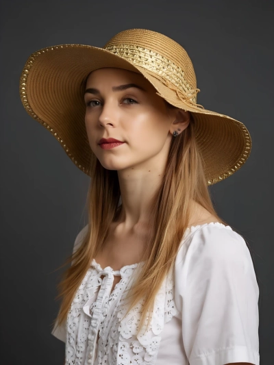 Royalfashion Ženski slamnik Serelina