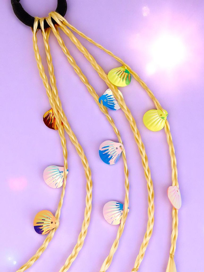 Royalfashion Vpletki na elastiki z lupinami