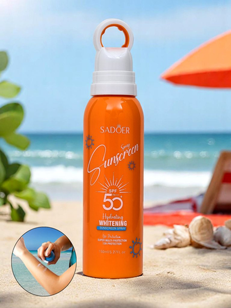 Sadoer Sprej za zaščito pred soncem 50 SPF 12H ZAŠČITA