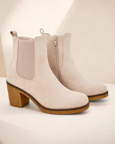 Royalfashion Eco-suede ženske čizme na postu Bregianka