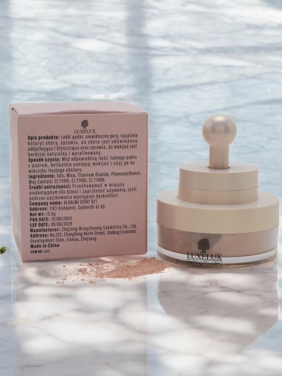 Luxelux Loose Powder s čopičem za obraz 03 13,5 g