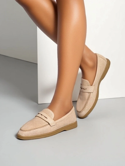 Royalfashion Perforirane ženske mokasine Sierros