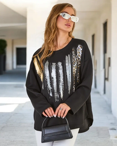 Royalfashion Ženska bluza s potiskom