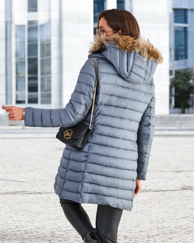 Royalfashion Ženska prošivena zimska jakna