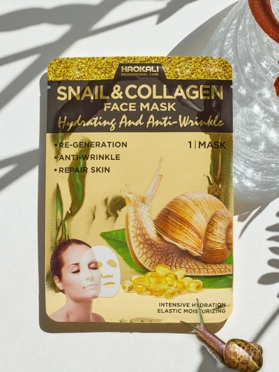 HydraVenus Collagen Snail Mask – intenzivna hidracija in regeneracija kože