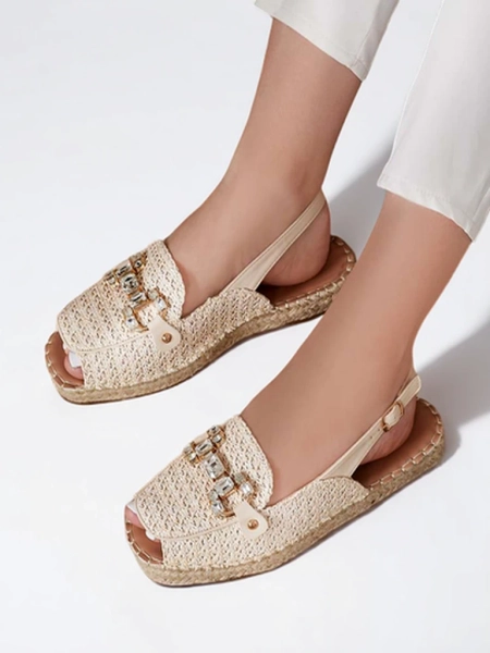 Royalfashion Ženske espadrile z odprtim prstom