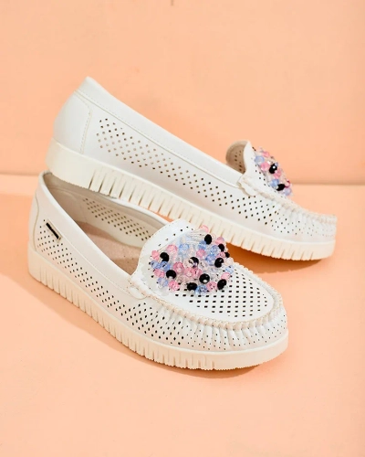 Royalfashion Women's beaded openwork mokasini Namis