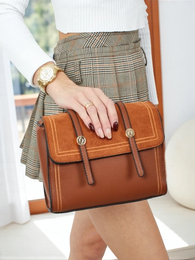 Majhna ženska torbica iz eko usnja Elore