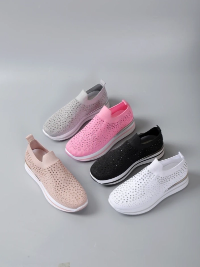 Royalfashion ženske športne superge z rimski kamenčki Ceromie