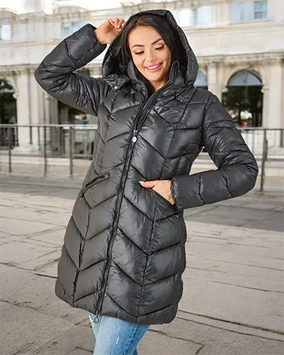 Royalfashion Ženska zimska jakna s podlogo