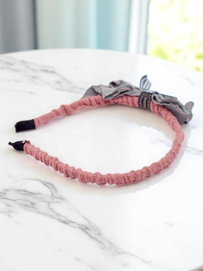 Royalfashion Otroški trak za glavo z mašno Sweet Bow