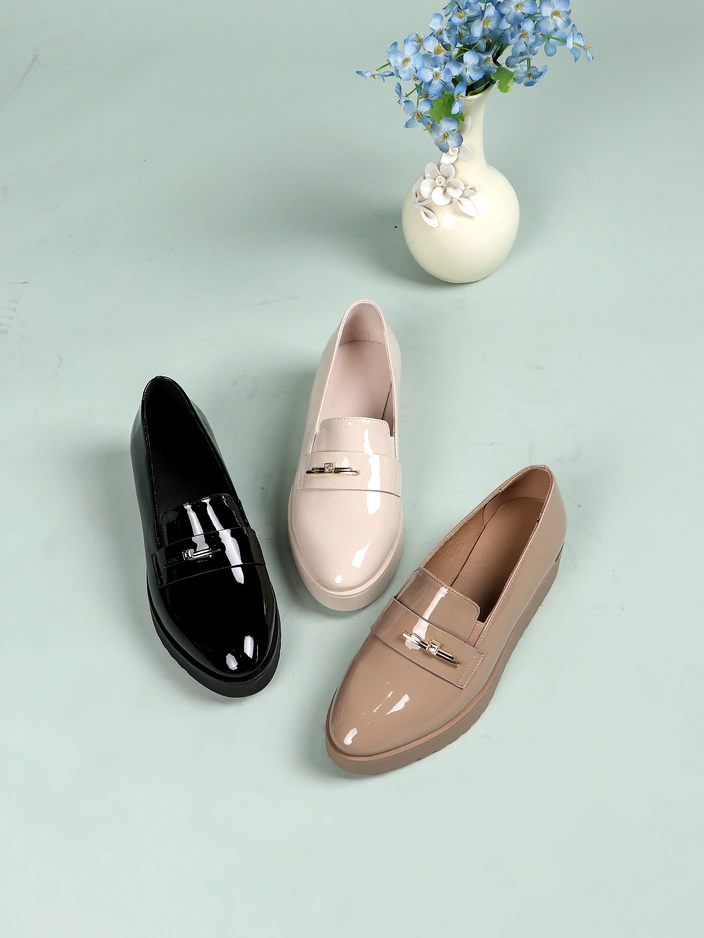 Royalfashion Ženske mokasine iz paten kože Arefel