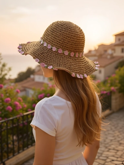 Royalfashion Ženski slamnik Malvera