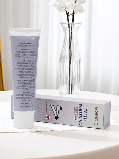 Zobna pasta za odstranjevanje madežev in beljenje