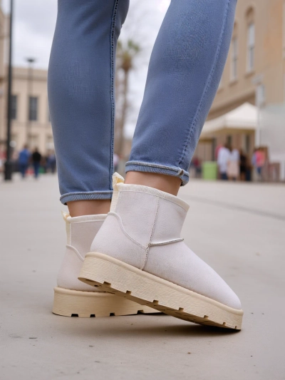 Royalfashion Škornji podobni ženskih snežnih škornjev Belli