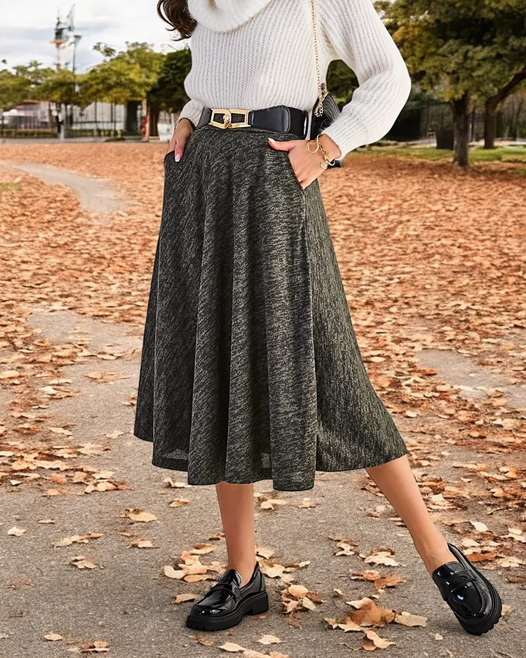 Royalfashion Midi krilo za ženske