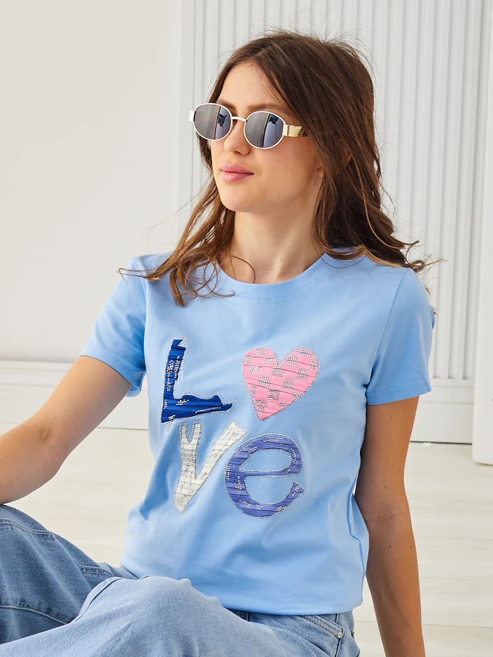 Royalfashion Ženska bombažna bluza