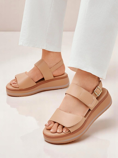 Royalfashion Ženski sandali z debelejšim podplatom Tulipp