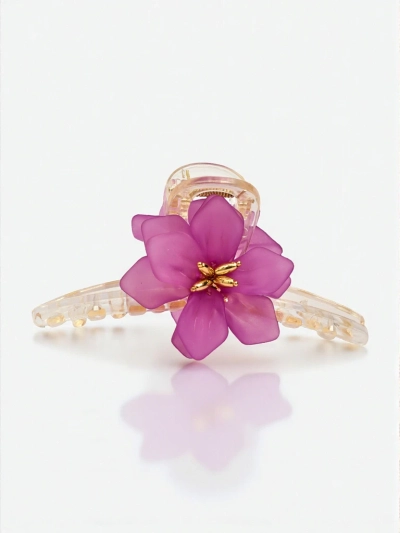 Royalfashion Sponka za lase s cvetom