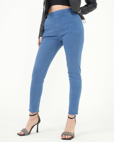Royalfashion Niebieskie tregginsy damskie