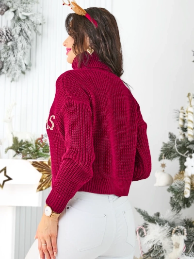 Royalfashion Ženski božični pulover