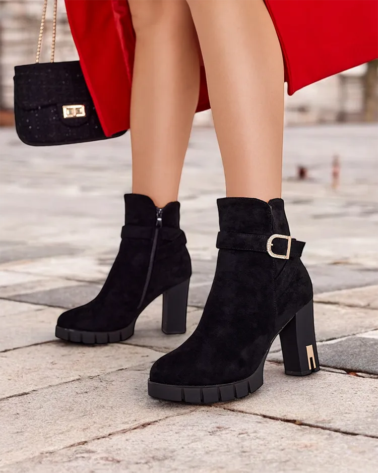 Royalfashion Visoke škornje za ženske Molin