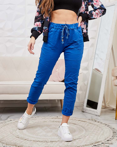 Royalfashion Ženske hlače iz blaga