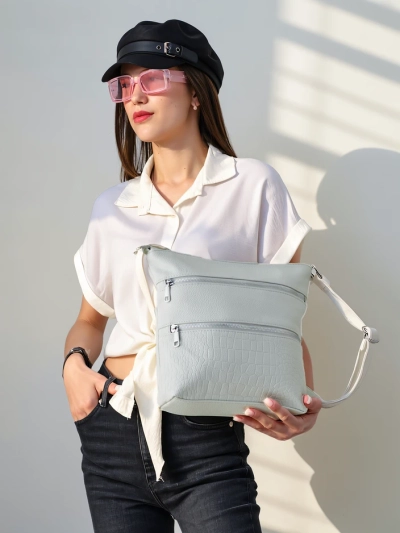 Royalfashion Ženska mala torbica iz ekološke usnjene