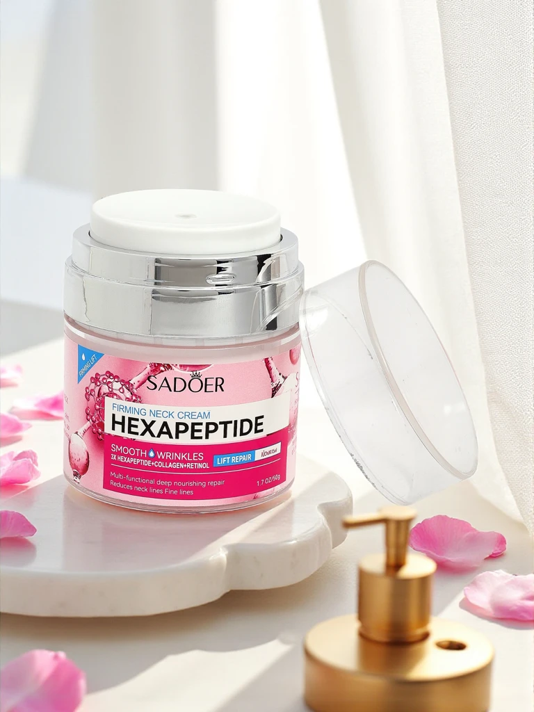 Sadoer Neptunia Hexapeptide Collagen Retinol Lifting Krema za Vrat 50ml