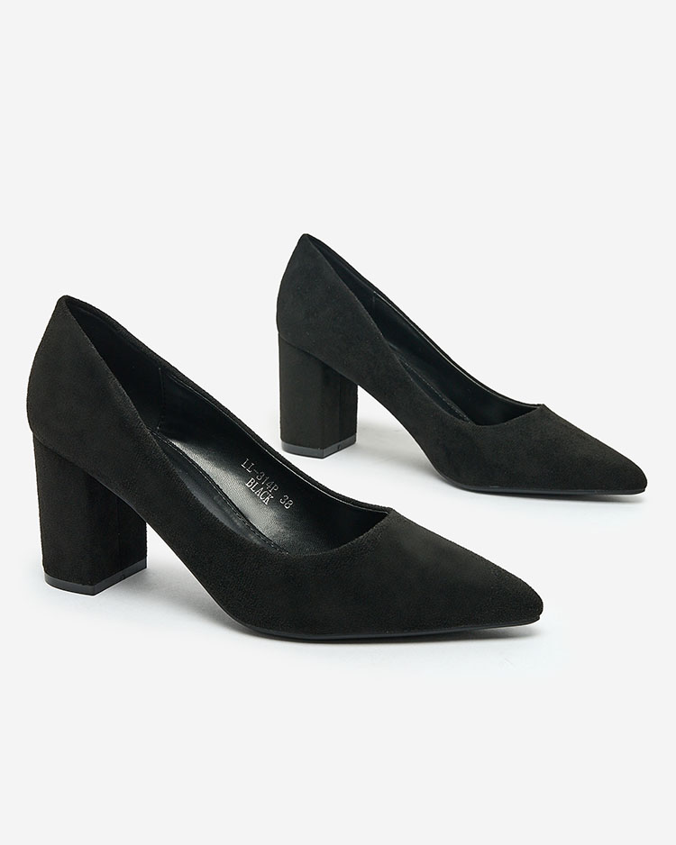 Royalfashion Ženske črpalke iz eko semiša Apessta