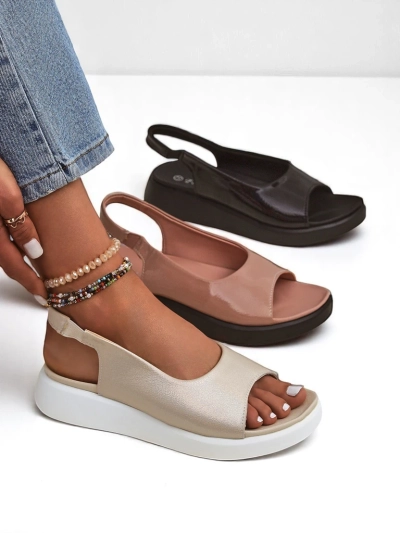 Royalfashion Ženski sandali na debeli podlagi Luna Shines