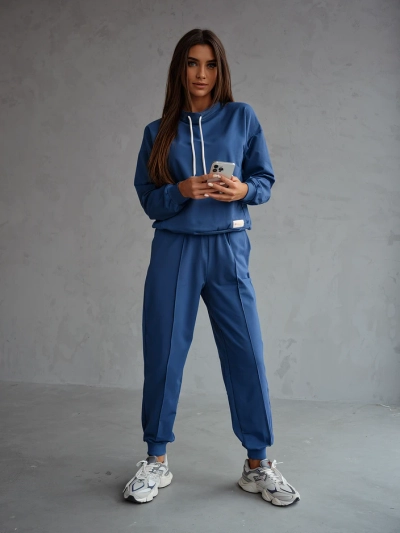 Royalfashion Ženski bombažni ohlapni komplet