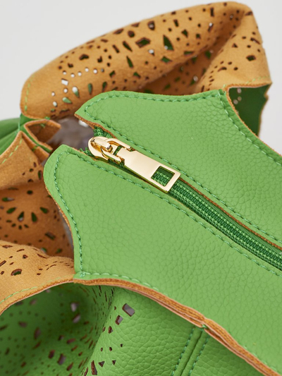 Royalfashion Velika ženska čipkasta nakupovalna torba Lira Lace