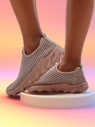 Royalfashion Ženske Slip-On Tkaninske Teniske Erra