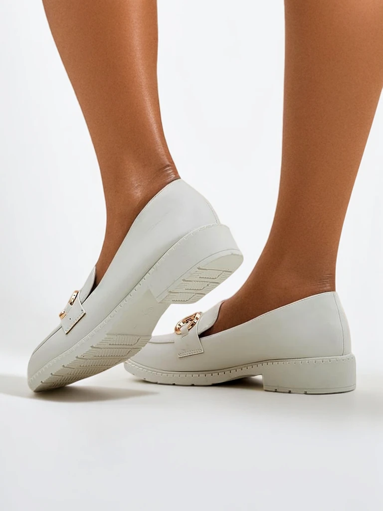 Royalfashion Ženske loafer čevlje iz mat eko usnja Bayla