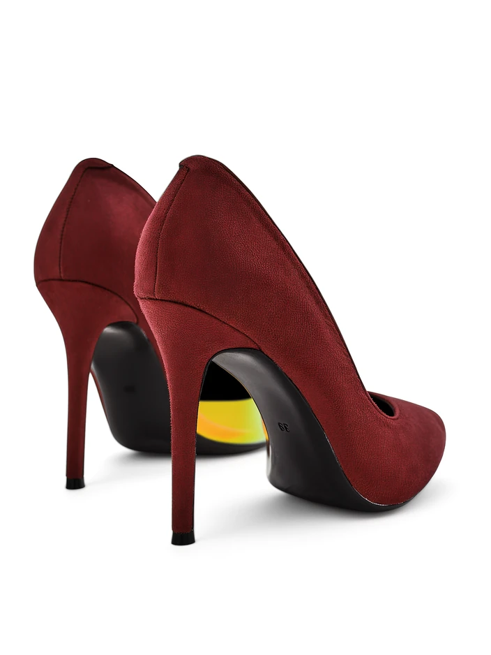 Royalfashion ženske čevlje s peto z mašnjo in holografskim vložkom Dremtru