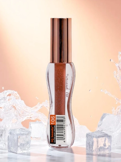 Bleščilo za ustnice z bleščicami v odtenku Fluffy RoseWood