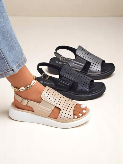 Royalfashion Moteriški sandalai ant storesnio pado BreezyStep