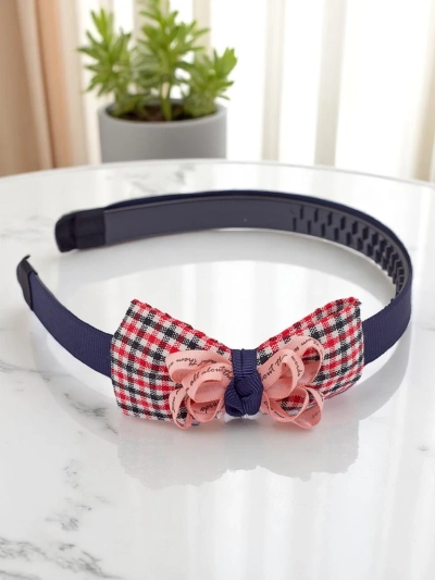 Royalfashion Naglavni trak z mašno Emily Rose