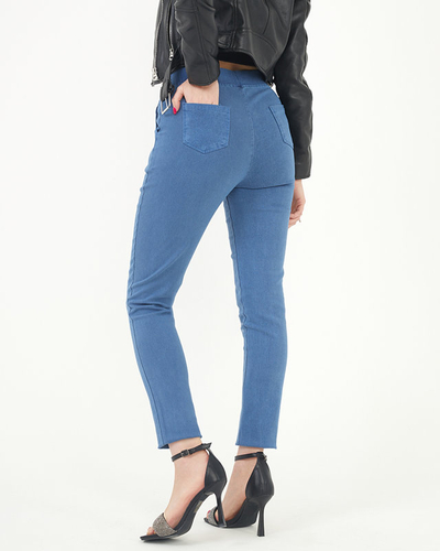 Royalfashion Niebieskie tregginsy damskie